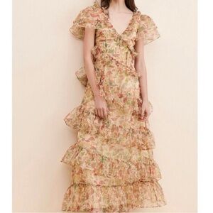 SELKIE elfin maxi mushroom dress